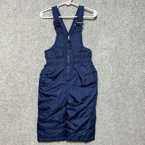 Pink Platinum Snow Bibs Infant Toddler Girls Size 12M Blue